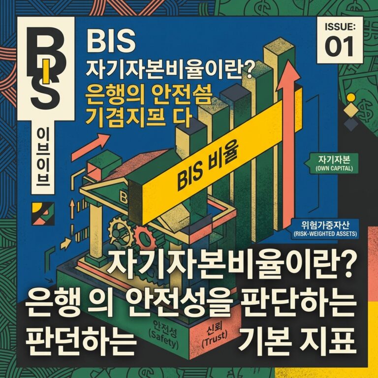 ai thumbnail poster BIS 자기자본비율이란 은행의 안전성을 판단하는 기본 지표 1787987780