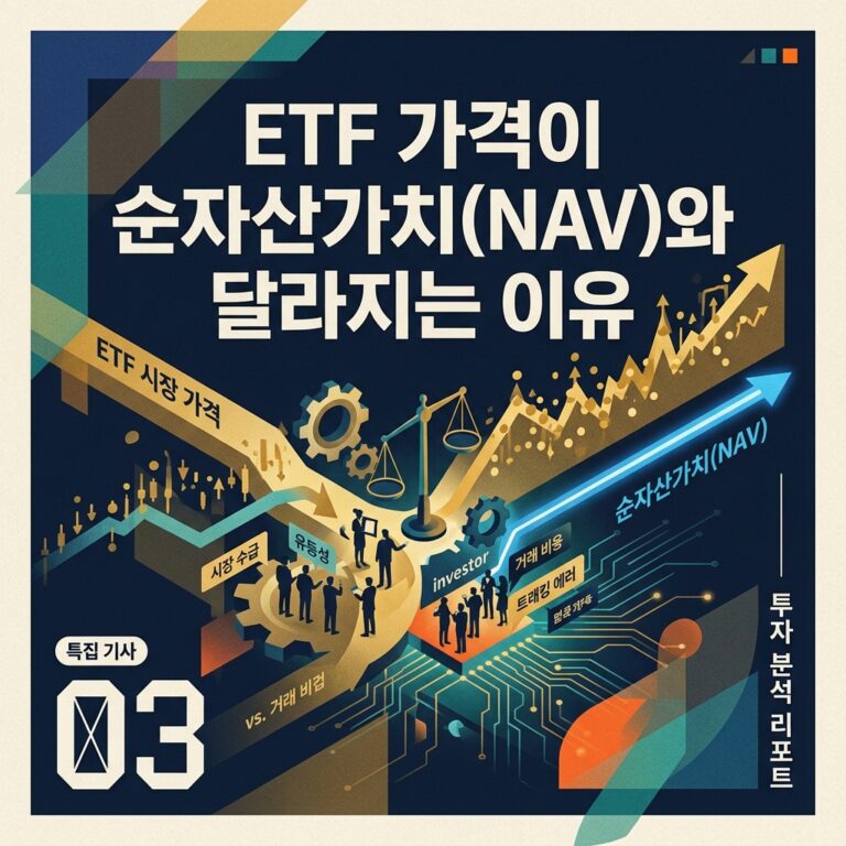 ai thumbnail poster ETF 가격이 순자산가치NAV와 달라지는 이유 1787988124