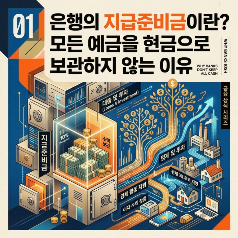 ai thumbnail poster 은행의 지급준비금이란 모든 예금을 현금으로 보관하지 않는 이유 1787987772