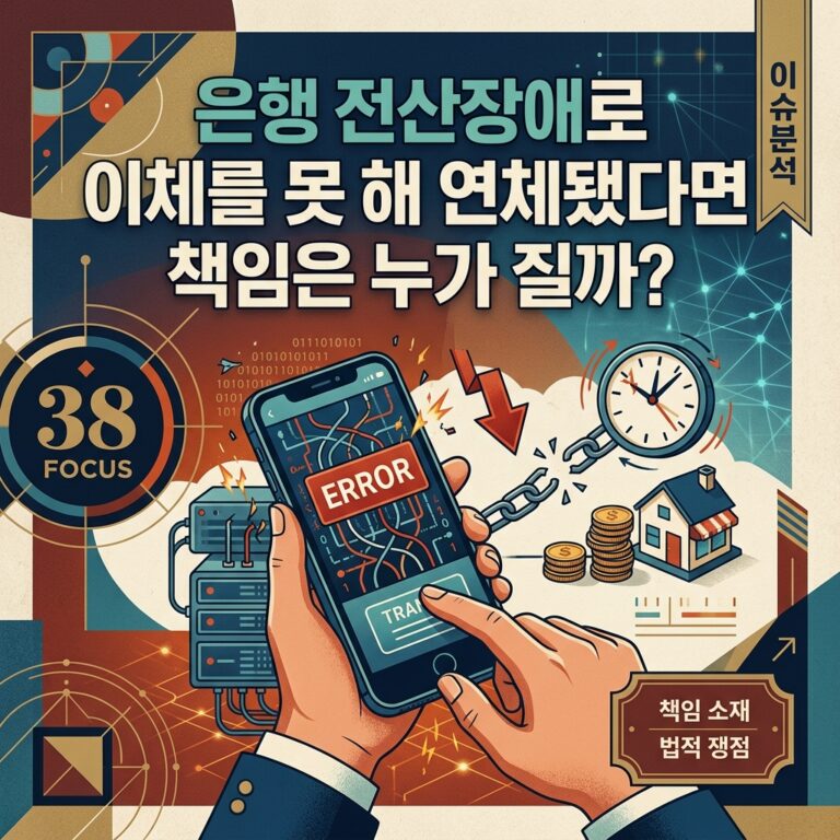 ai thumbnail poster 은행 전산장애로 이체를 못 해 연체됐다면 책임은 누가 질까 1789440248